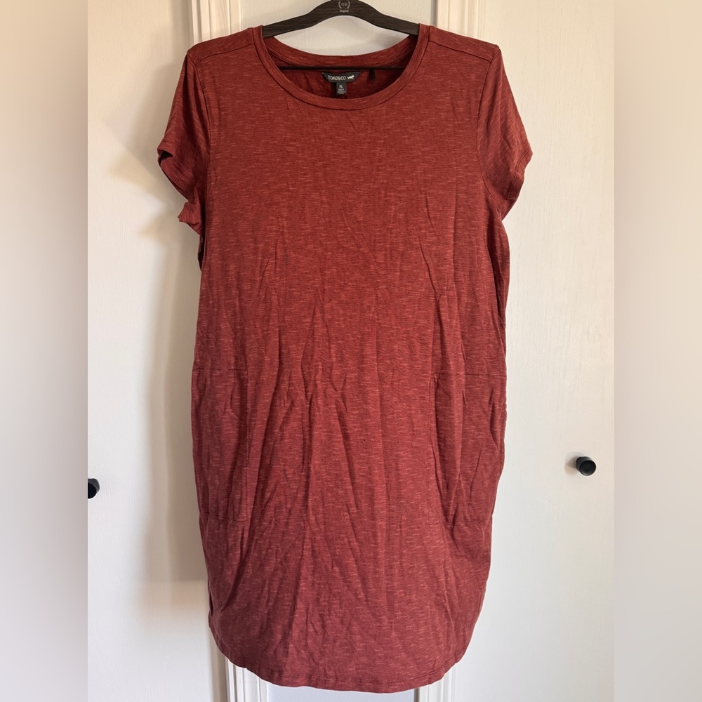Windmere II dress in paprika color